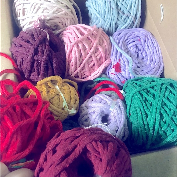 🆕Super Cute Trendy Woven Macrame Fancy Hoop Earrings Lightweight In Many Colors - Picture 15 of 16